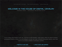 Tablet Screenshot of digitalcavalry.com